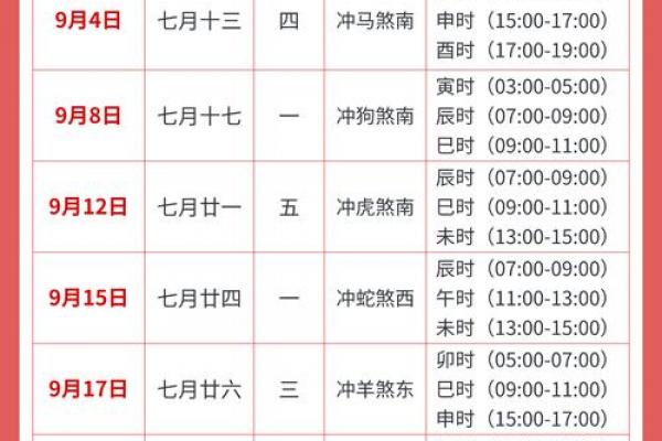 2026年九月搬家吉日查询，黄道好日子推荐