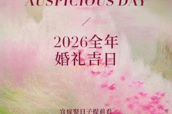 2026年6月适合嫁娶的黄道吉日，准新人必看