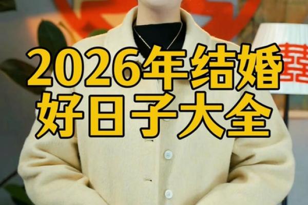 实时：2026年最适合结婚的黄道吉日有哪些？请推荐几个好日子