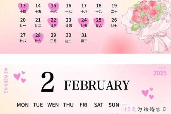 2025年5月的结婚吉日