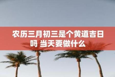 2025年阴历3月初5是黄道吉日吗(2025年农历三月初三是几月几号)