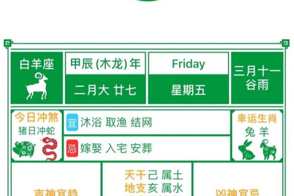 2025年4月12日黄道吉日查询(2025年4月日历表)