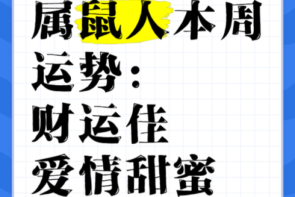 属鼠的人今天的运势和财运(属鼠的人今天的运势和财运如何)