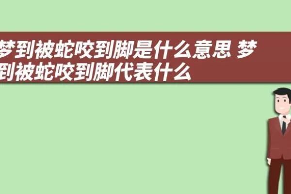 梦到被蛇咬是什么征兆 女性 周公解梦