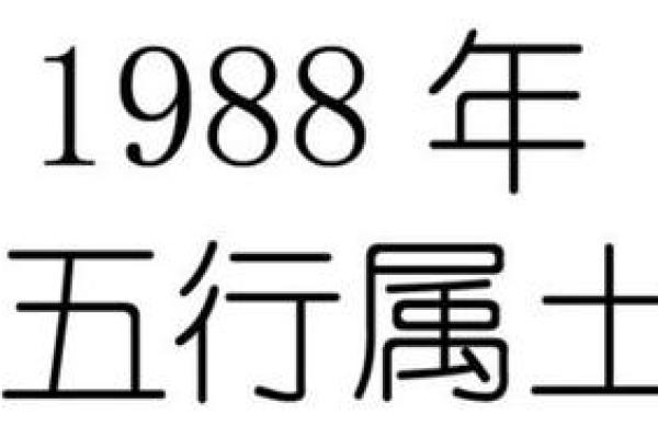 1988年属什么生肖的命