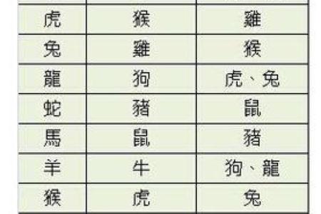 马跟什么属相相冲