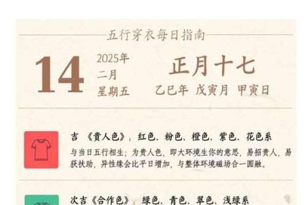 五行穿衣每日查询2025年4月18日(五行穿衣2021年5.24)
