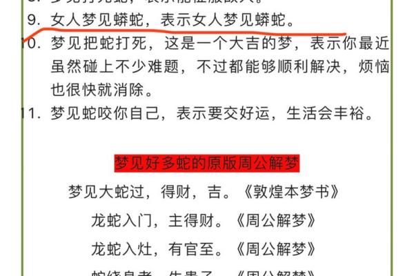 梦见蛇多是什么预兆