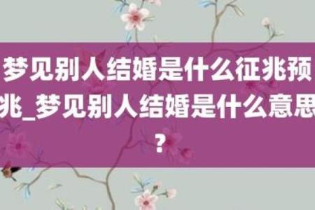梦见儿子要结婚