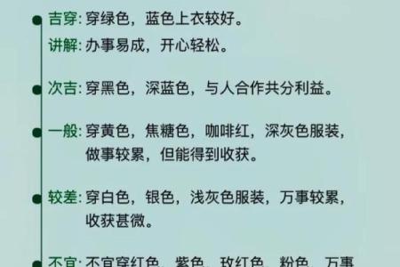 穿衣颜色2025年4月27日五行搭配(2021年5月27日五行色穿衣)