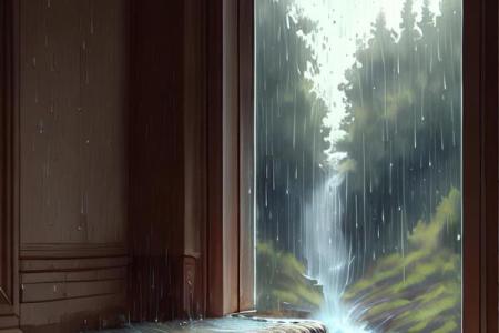 梦到下雨雨水从窗户进来好大