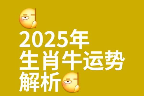 属牛的人2025年运势及运程详解(属牛的人2025年运势及运程详解 豆)