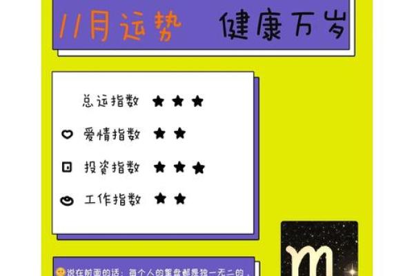 天蝎座的星座运势(星座运势)