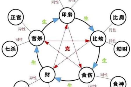 支神在八字中代表什么意思(十神在四柱干支的意义和详解)
