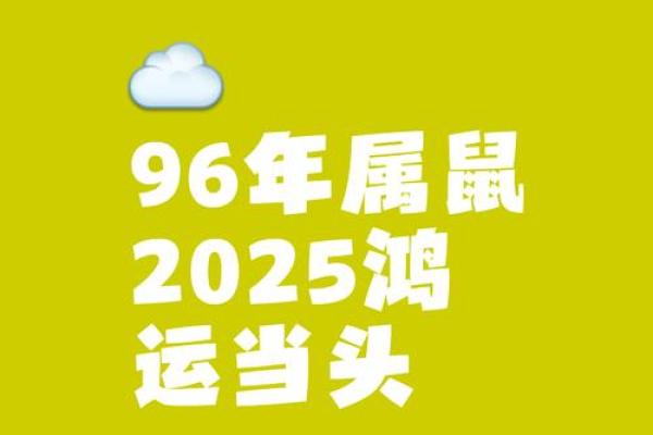 96年属鼠2025年运势(96年属鼠2025年运势运程)