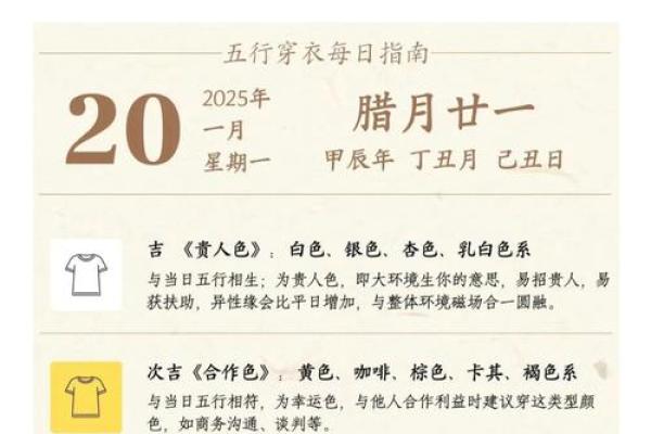 2025年4月18日五行穿衣每日指南(2020年4月18日五行穿衣指南)