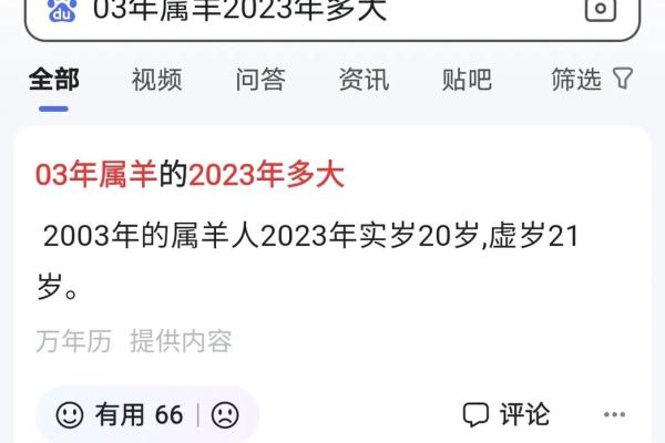 03年属羊2025年多大了(2003年的羊在2023年怎么样)