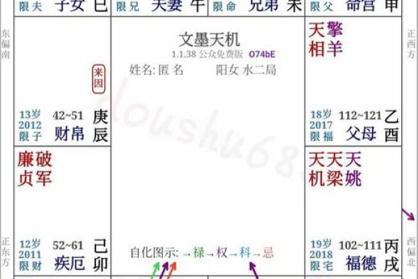 紫微斗数天干四化表(紫微斗数天干四化表怎么用)
