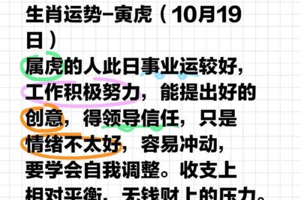 属虎的今日运势和财运如何(属虎的今日运势易安居)
