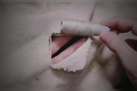 梦到衣服破了