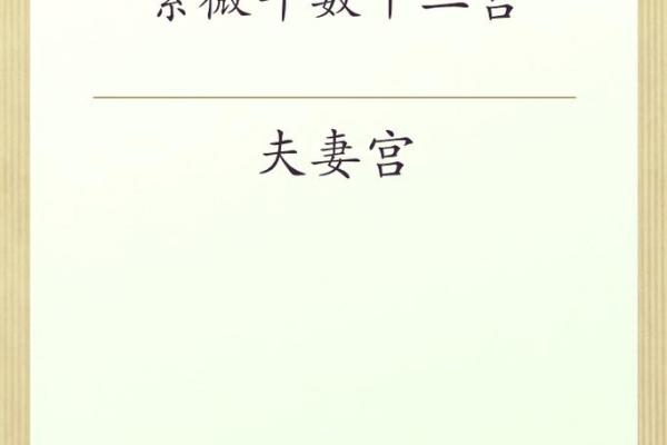 紫微斗数夫妻宫(紫微斗数夫妻宫文昌化科)