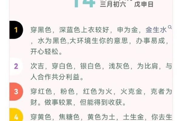 五行穿衣每日分享今天穿什么颜色2025年4月20日(五行穿衣,今天穿什么颜色的呀)