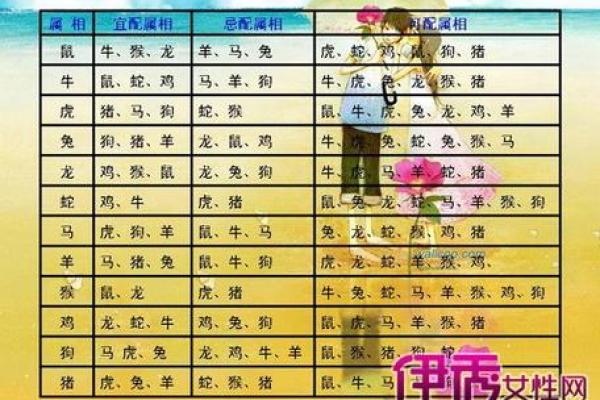 十二生肖婚姻配对大全(十二生肖婚姻配对大全表鼠和鸡)