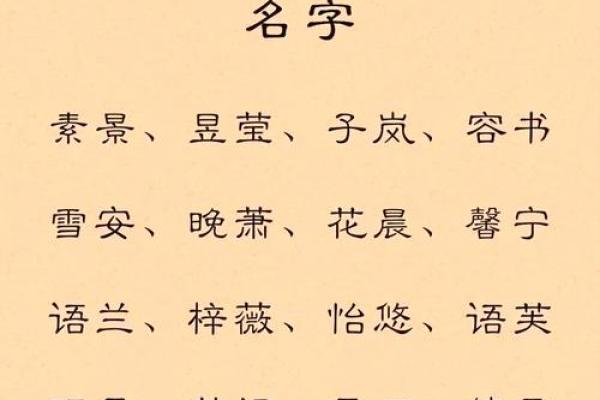 取名的好字(取名的好字女)