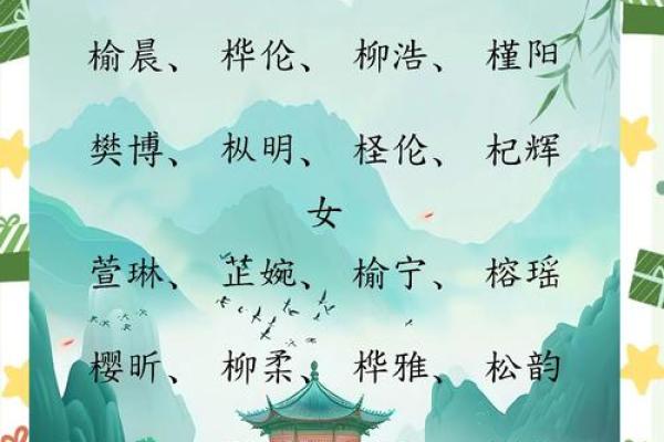 带木的女孩名字(带木的女孩名字简单大方洋气)
