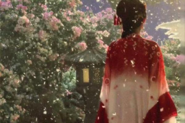 女人梦见下雪在雪中走路