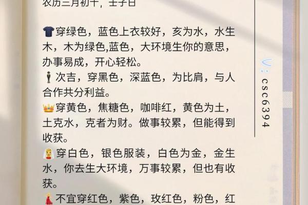 2025年4月30日穿衣颜色每日五行搭配(2025年4月30日穿衣颜色每日五行搭配图)