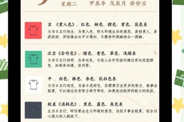 五行穿衣每日分享今天穿什么颜色2025年4月16日(五行穿衣旺运颜色)
