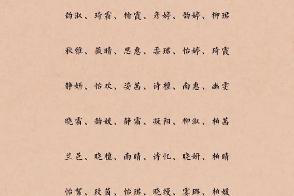 古风女孩名字(古风女孩名字仙气十足)