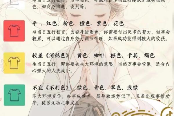 五行穿衣今日幸运颜色2025年4月15日(五行穿衣今日幸运颜色2025年4月15日出生)