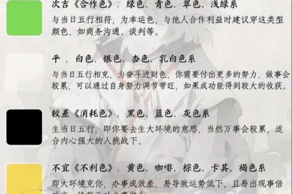 五行穿衣每日指南2025年4月20日(五行穿衣每日指南2025年4月20日)