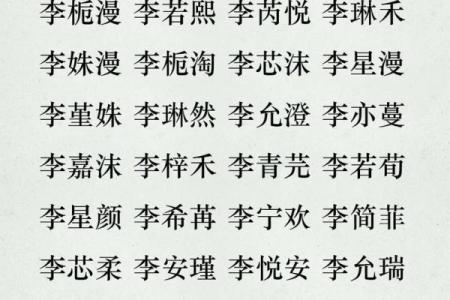 李姓好听稀少的女孩名字(李姓好听稀少的女孩名字2024两个字)