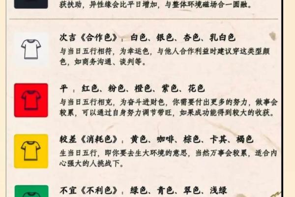 今天五行穿什么颜色衣服2025年4月22日(今天五行穿衣什么颜色)