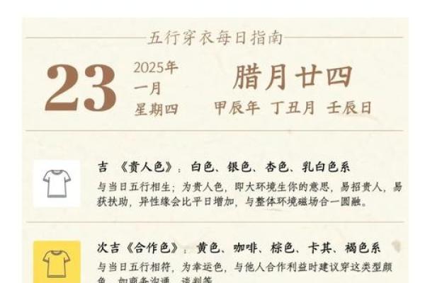 今天五行穿什么颜色衣服2025年4月25日(今天五行穿什么颜色衣服2025年4月25日)