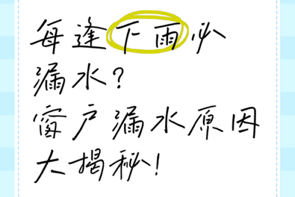 梦到下雨屋子漏水是怎么回事