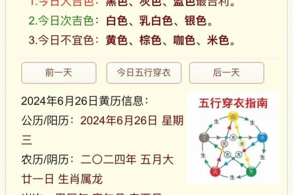 五行穿衣今日颜色2025年4月24日(2020每日五行穿衣颜色搭配)