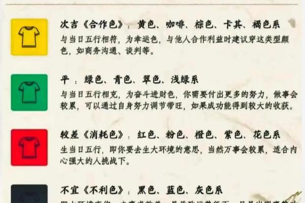 今天五行穿什么颜色衣服2025年4月19日(今天适合的穿衣五行色)
