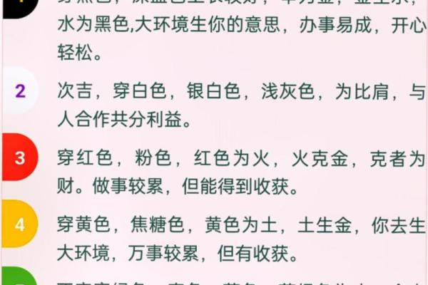 五行穿衣每日分享今天穿什么颜色2025年4月24日(今天五行穿衣颜色搭配)