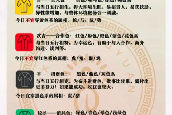 五行穿衣今日幸运颜色2025年4月23日(五行穿衣颜色 今日)