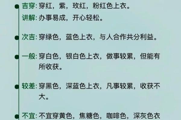 五行穿衣每日查询2025年4月24日(五行穿衣2021.5.24)