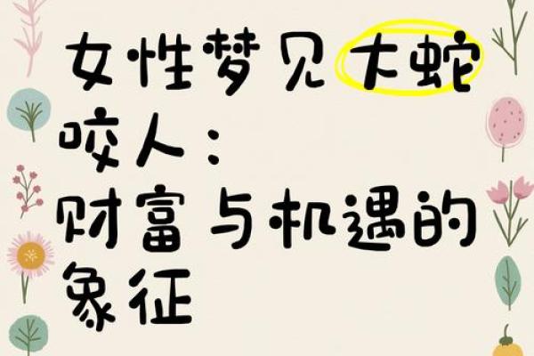 梦见大蛇追自己是什么预兆 女性