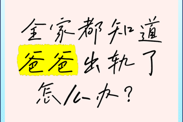 梦见爸爸出轨了