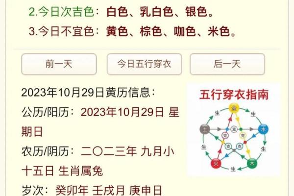 五行穿衣今日颜色2025年4月18日(五行穿衣今天穿什么颜色)