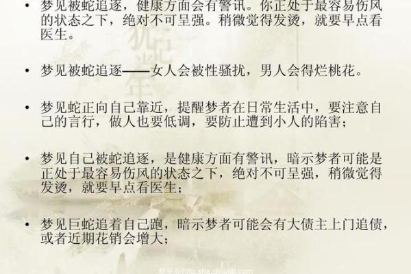 梦见蛇追我我就拼命跑