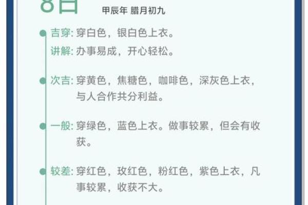 五行穿衣2021年12月6日 20252月12日穿衣旺运颜色
