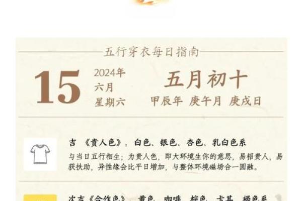 2024年4月26日五行穿衣指南